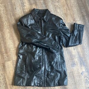 Women’s Black Leather Jacket